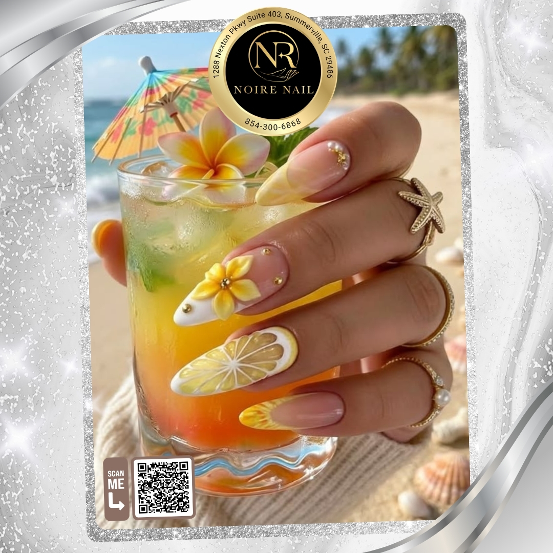 Noire Nail Bar | Summer nails | Jul 7